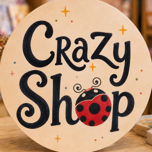 Логотип CrazyShop: необычные подарки